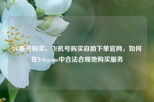 TG账号购买，飞机号购买自助下单官网	，如何在Telegram中合法合规地购买服务  第1张
